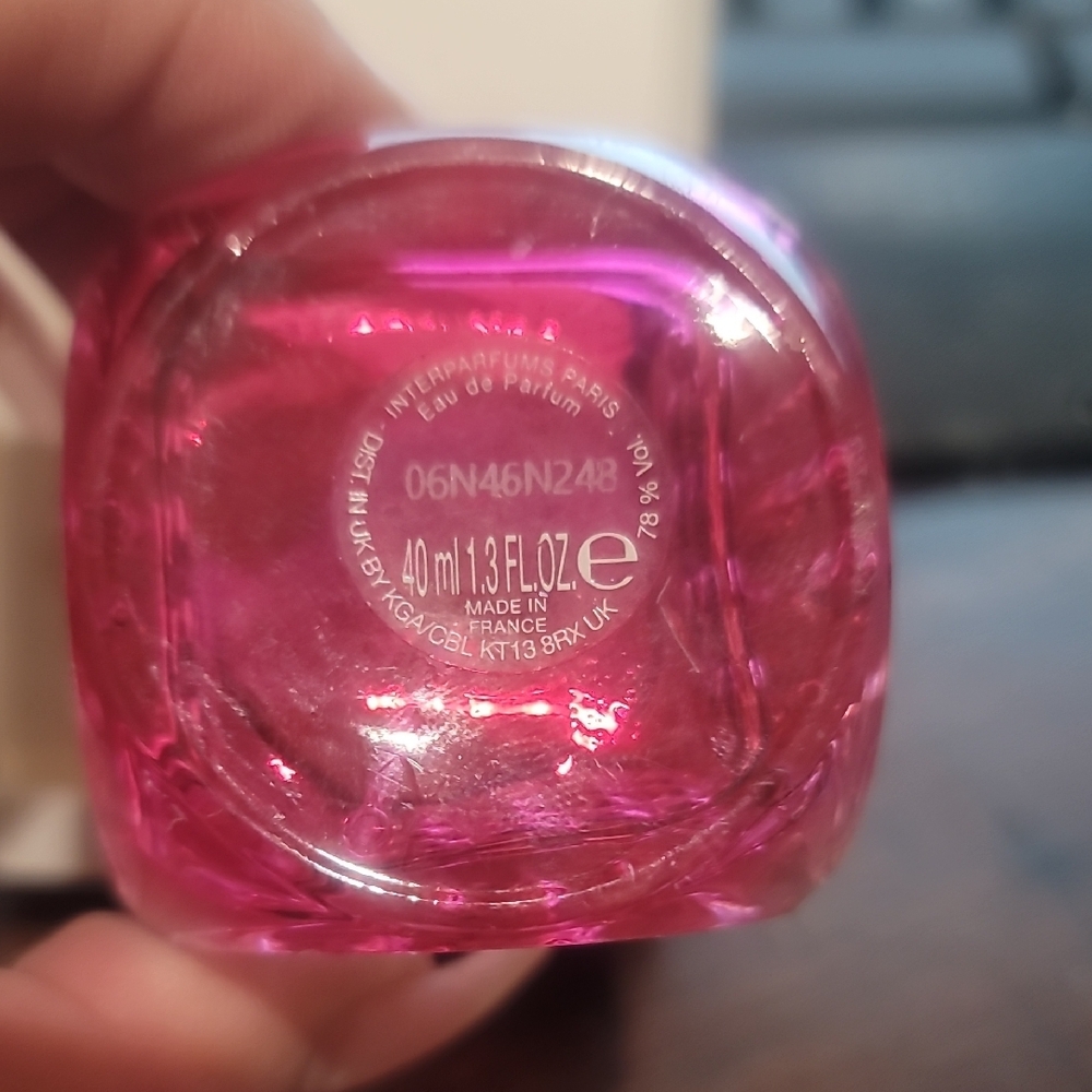 Jimmy Choo Blossom Pink Glass Perfume Bottle - Picture 2 of 3